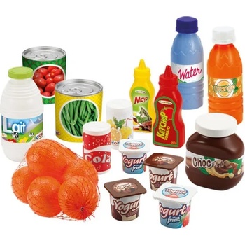 Image 1 of Ecoiffier Игрален комплект Ecoiffier - Хранителни продукти, 20 части (7600002644)