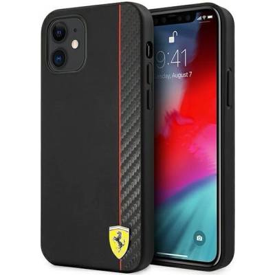 Ferrari Kейс Ferrari за Apple iPhone 12 mini 5.4", Черен (FER000469)