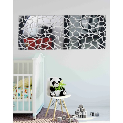 Sentop Zrkadlová nálepka na stenu samolepka OX003-WALL-STICKERS HEU