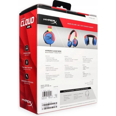HYPERX Cloud Mini Náušní Vícebarevná