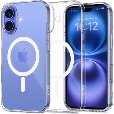 Tech-Protect Калъф Tech-Protect FlexAir MagSafe за iPhone 16 - прозрачен (5906302371822)