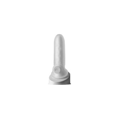 SHOTS TOYS Fat Boy Micro Ribbed - 15cm návlek - mléčně bílý (P26227)