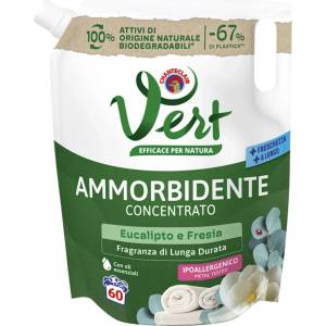 Chanteclair Vert Eucalipto e Fresia, омекотител, 1, 2 литра, 60 пранета (4765)
