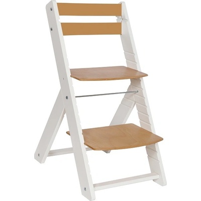 Posedo Rostoucí židle Vendy bílá / lak