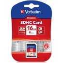 Pamäťové karty Verbatim SDHC 16GB UHS-I 43962