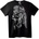 NOONEBRAND Тениска Цветен венец - 5XL, Black