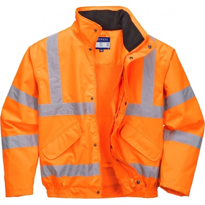 Portwest RT62 Hi Vis Ľahká reflexná bunda oranžová