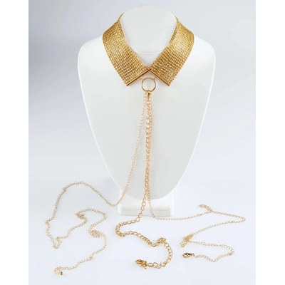 Bijoux indiscrets Désir Métallique Náhrdelník s řetízky - Gold