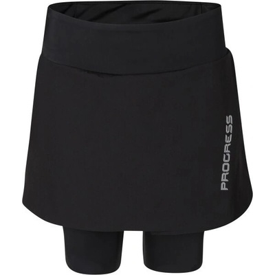 Progress Vuelta Skirt dámská cyklistická sukně černá – Zboží Dáma