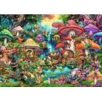 Ravensburger - Puzzle Merry Mushroom Village - 1 000 piese