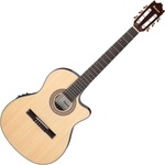 Ibanez GA35TCE-NT 4/4 Natural High Gloss Класическа китара с предусилвател