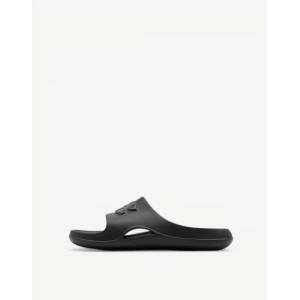 Under armour Locker V Slides Black Kids - magazinko