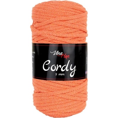 Příze Cordy 5mm 8194 oranžová - DOPRODEJ