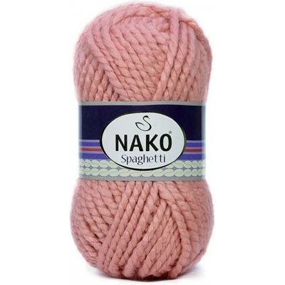 Nako Pletací příze Nako spaghetti 11613 - růžová