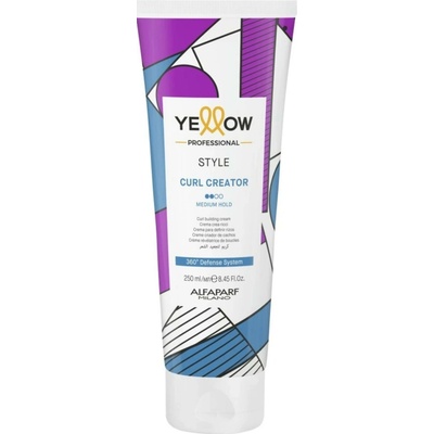 Krém pre vlnité a kučeravé vlasy Yellow Professional Style Curl Creator - 250 ml