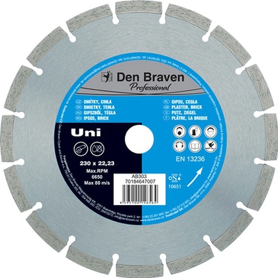 Den Braven Diamantový kotúc 125 mm AB301