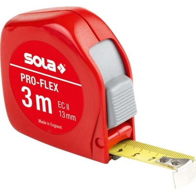 SOLA svinovací metr Pro-Flex 3 m EG-osvědčení přesnost II