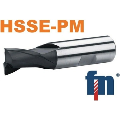Stopková fréza 12x16mm pro drážky per krátká nesouměrná 2bř. HSSE-PM AlTiN weldon , typ N 220417.120 AlTiN