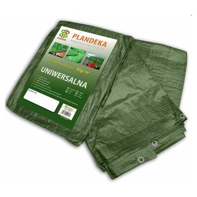 Bradas Zakrývací plachta PL906/12 90 g / m2 zelená 6 x 12 m