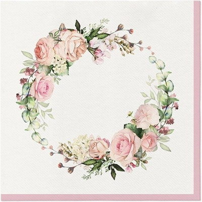 PAW Airlaid AAN007600 Watercolor Leaves, servítka 40x40cm