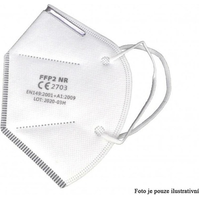 Siscar respirátor FFP2 EN149:2001 bílý 1 ks