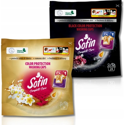 Sofin Kapsule na pranie Color Black Mix 2 x 24 PD