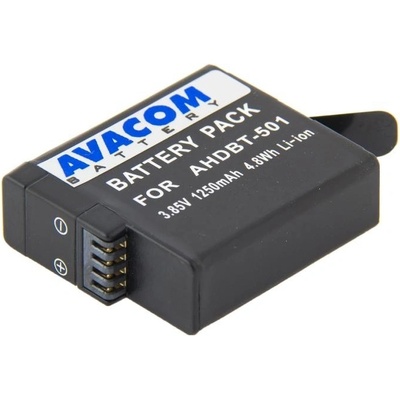 Avacom GoPro Li-Ion 3.85V 1250mAh 4.8Wh AHDBT-501 – Zboží Živě