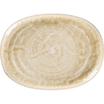 RAK Porcelain Krush tanier oválny 32 x 24 cm, béžový KSOP32VL-6