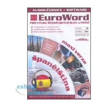 Euroword španělština maxi CD