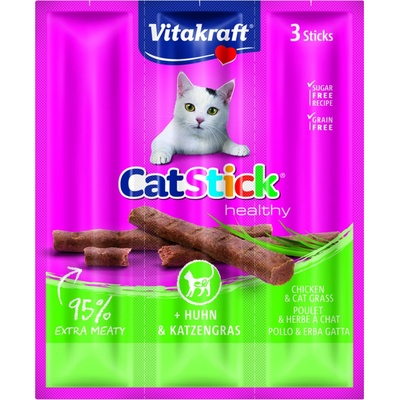 Vitakraft Cat stick kuracie a tráva 18 g