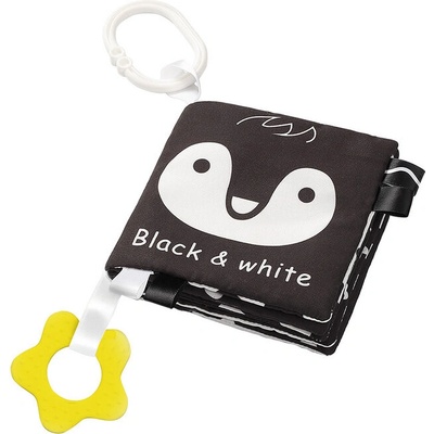 BabyOno měkká senzorická knížka Black & bílá – Zbozi.Blesk.cz