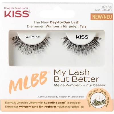 Kiss Umělé řasy pro přirozený objem My Lash But Better 04 – Zbozi.Blesk.cz