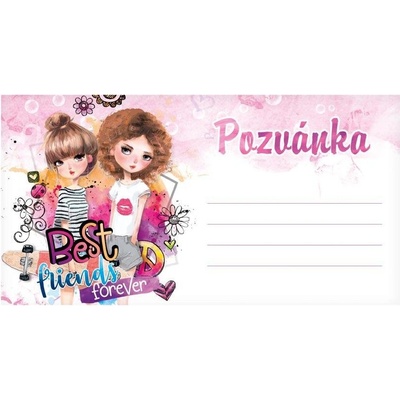 Pozvánka na oslavu 190x100mm s motivem – Zboží Mobilmania