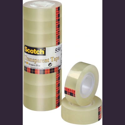 3M lepiaca páska Scotch priehľadná 33 m x 19 mm