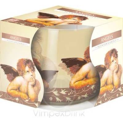 Ароматна свещ в чаша Bispol Aura - Angels, 100 g (sn71s-04)