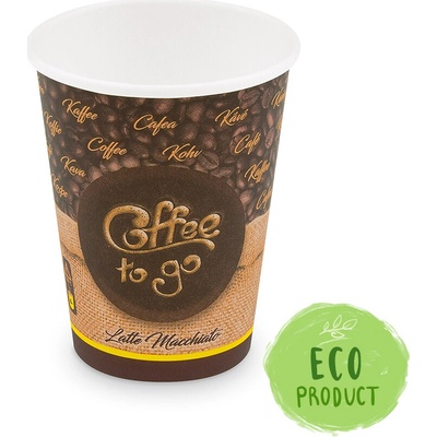 Pohár papierový " Coffee to go" 420 ml L