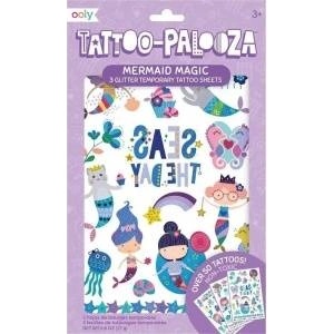 Kolorowe Baloniki Tattoo Washable Tattoo Palooza - Mermaids