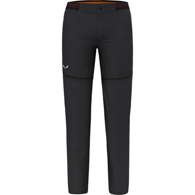 Salewa Мъжки панталон със свалящи крачоли Salewa Pedroc 2 Durastretch 2/1 Zip Off Pant Zip-off trousers - Black Out - размер 54 (010-1222-0116)