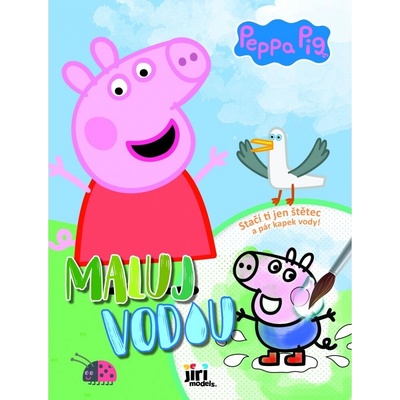 Maluj vodou A4 Prasátko Peppa
