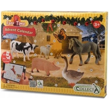 COLLECTA Adventný kalendár Farma a kone