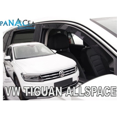 Deflektory Heko VW Tiguan Allspace 2016 - 2023 predné + zadné