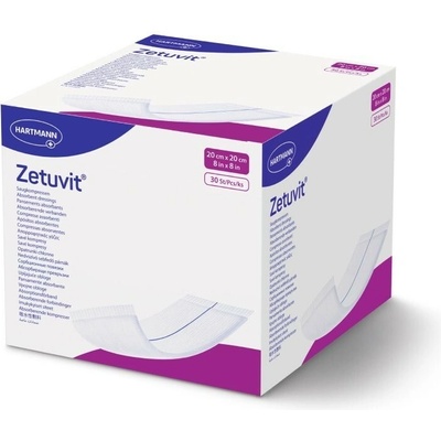 Zetuvit kompres nasiakavý nesterilný 10 x 20 cm 30 ks