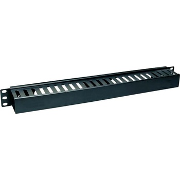 Conneu пластмасов аранжиращ панел с 24 отвора, черен (9-2009101)