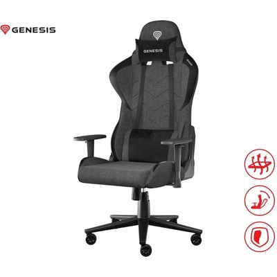 Genesis NITRO 550 G2 šedé NFG-2112 – Zboží Dáma