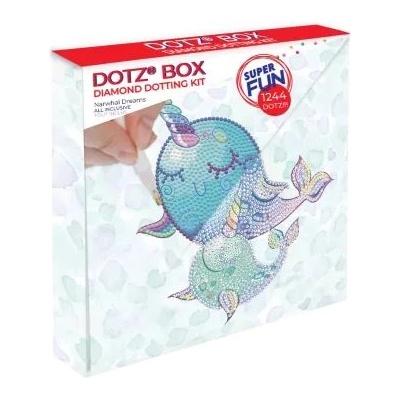 Diamond Dotz Диамантена кутия Dotz Dotz Box - Narwhal Dream