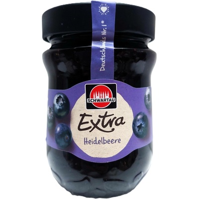 SCHWARTAU Extra Heidelbeere borůvkový džem 340 g