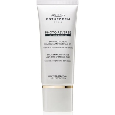 Institut Esthederm Photo Reverse Brightening Protective Anti-Dark Spots Face Care озаряваща защитна грижа против пигментни петна с висока UV защита SPF 50+ 50ml