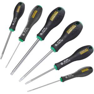STANLEY - Комплект от 6 отвертки TORX 0-65-099 (0-65-099)