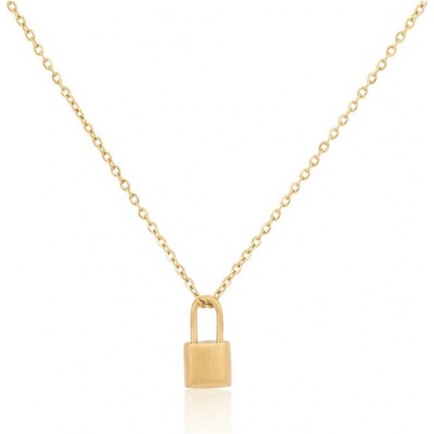 Ornamenti Pozlacený small lock gold ORN300005