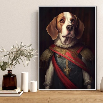 Image 1 of Decono Картина Аристократичен Бийгъл